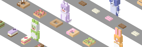 食品工場見学者向け商品紹介コンテンツ